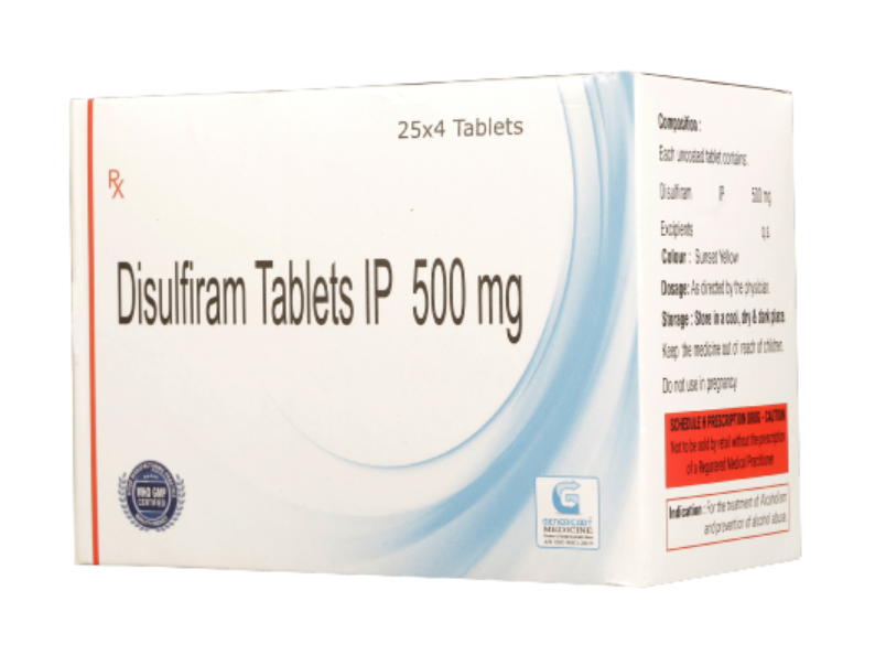 ANTABUSE 500 MG (Disulfiram) | GlobalPharmacyMart