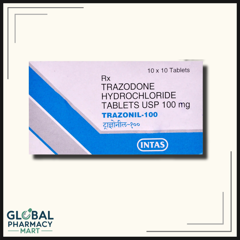 DESYREL 100 MGTrazodone 100mg | GlobalPharmacyMart