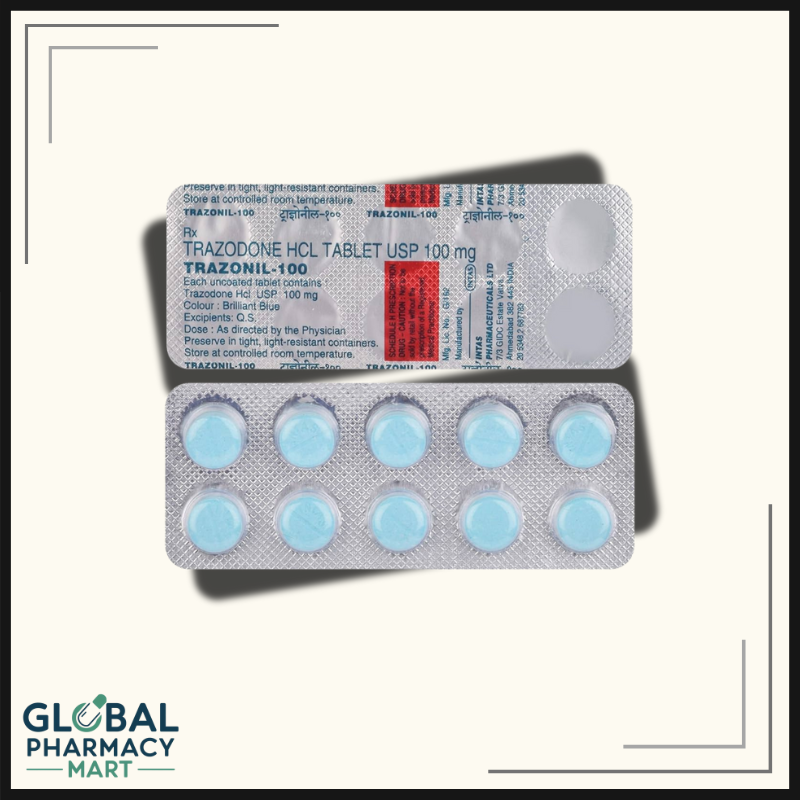 DESYREL 100 MGTrazodone 100mg tab | GlobalPharmacyMart